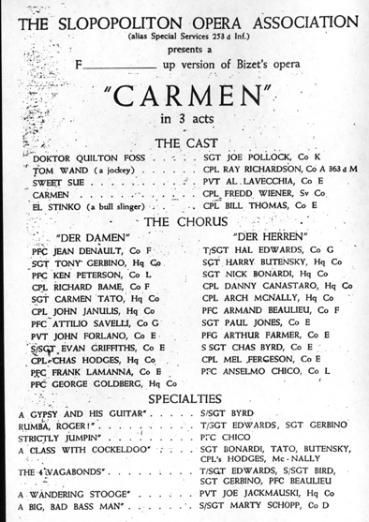 Carmen Program