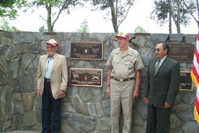 63rd Infantry Division Veterans at Ceremony