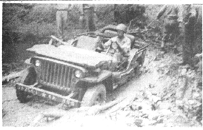 Hq 254th Jeep on obstacle Course CVD