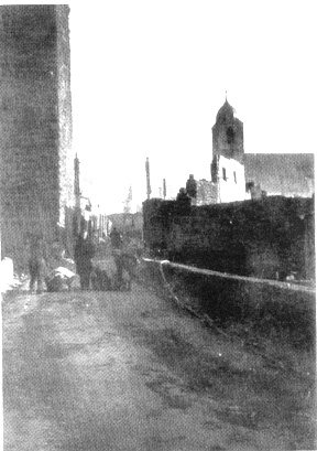 Civilians return to their homes in Waldenburg