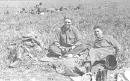Lt Mathews and Lookabaugh near Danube River D/254th Inf