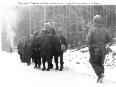 POWs being escorted to the rear