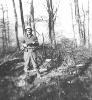 Ralph Lane at Sarreguemines Forest Bunker, Hq 2dBn 254th Inf