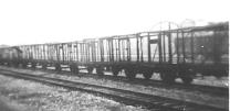 Burned out rail cars, Lyon France