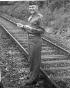 Lt Merkal at Bliesaningen 1st Bn 255th Inf