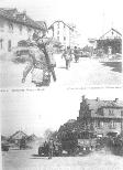 Troops entering Homburg Germany